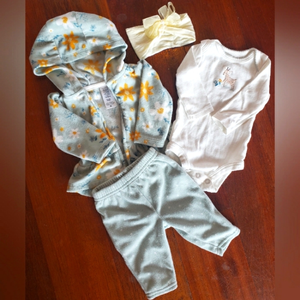 Baby Girl Winter Holiday Outfit